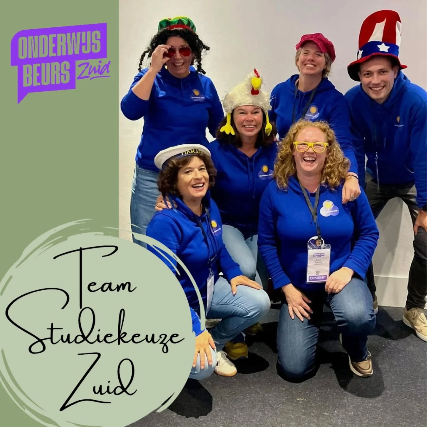 Soms zegt een foto meer dan 1.000 woorden...

Dit weekend is het weer zo ver: de onderwijsbeurs Zuid in Veldhoven!

En wij, wij zijn er klaar voor. Met veel enthousiasme en lol staan we klaar om de jongeren te ontvangen. Ontvangen voor een speeddate van 15 minuten. Een kort gesprek, 15 minuten om een vlammetje te laten ontbranden, 15 minuten om een  goude tip te geven, 15 minuten om een jongere verder te helpen! Verder op weg naar een volgende stap in het studiekeuzeproces!

Super leuk om dit samen met dit enthousiaste 'cluppie' te doen! 
@annelies_hovestad @flooow_keuzecoach @senseyou_keuzecoach @keuzepad_keuzebegeleiding @emisalas.nl 

Zien we jullie daar?!

#studiekeuze #speeddate #tips #onderwijsbeurs #studiekeuzezuid #studiekeuzecoach