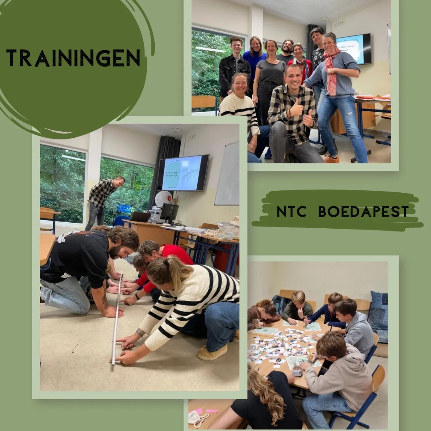 Trainingen op een bijzondere plek.

Thema: effectieve gesprekken voeren met jongeren.

Begin oktober was ik te gast op de Nederlandse Taal en Cultuur school in Boedapest. Wat een toffe ervaring!

Met behulp van ervaringsleer gerichte werkvormen hebben docenten ervaren hoe je kwaliteiten, talenten en ander gedrag van leerlingen kunt blootleggen. Middels Dobbel je Gesprek zijn de docenten met elkaar het gesprek aangegaan over de observaties en opbrengsten van de uitgevoerde werkvormen. Welke vragen stel je aan jongeren? Welke vragen stel je juist niet? Hoe sluit je aan bij de jongeren? En hoe voer je gesprekken over talenten? Het was een actieve, activerende en leerzame dag vol inspirerende gesprekken en werkvormen!

In het middag- en avondgedeelte hebben ook de leerlingen met behulp van ervaringleergerichte werkvormen hun eigen kwaliteiten en motieven mogen ontdekken. Ook dit was een leerzame en enthousiaste sessie!

Ik kijk als trainer met veel enthousiasme en voldoening terug op mijn bezoek aan deze mooie school in Boedapest!

Dankjewel top team van de Nederlandse Taal en Cultuur schopl in Boedapest!

#gesprekken #jongeren #effectievegesprekken #werkvormen #boedapest #ervaringen #ervaringsgerichtleren #talenten #didactiek #talentdidactiek